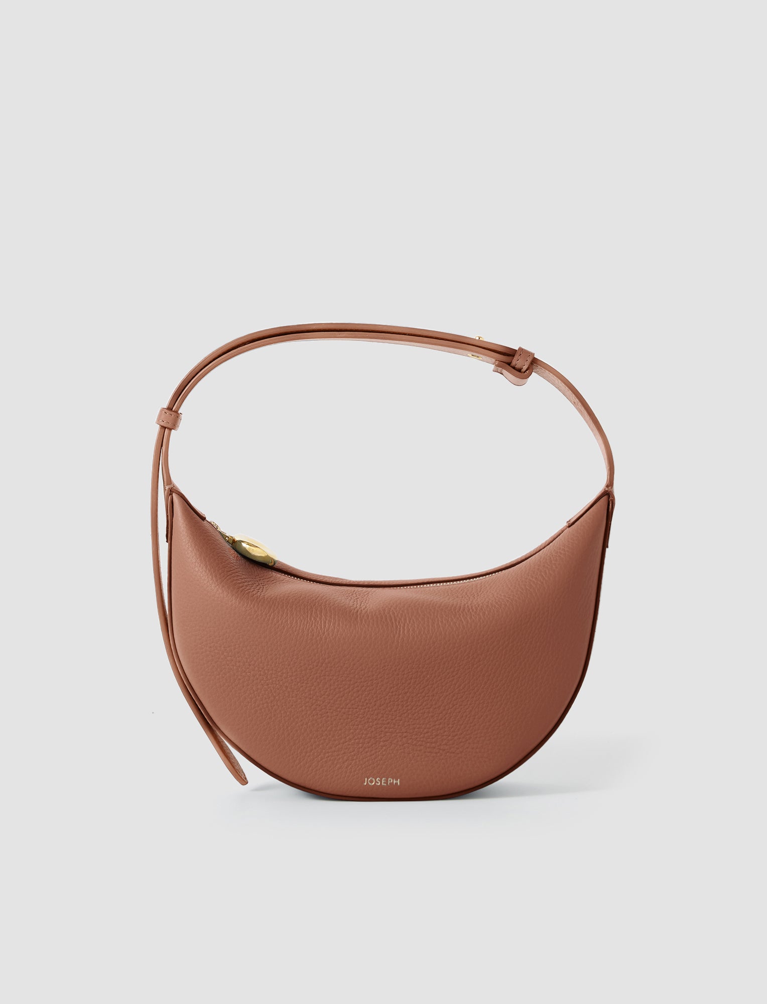 marron-sac-bean-en-cuir-JOSEPH