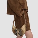 Bean Snake Leather Bag