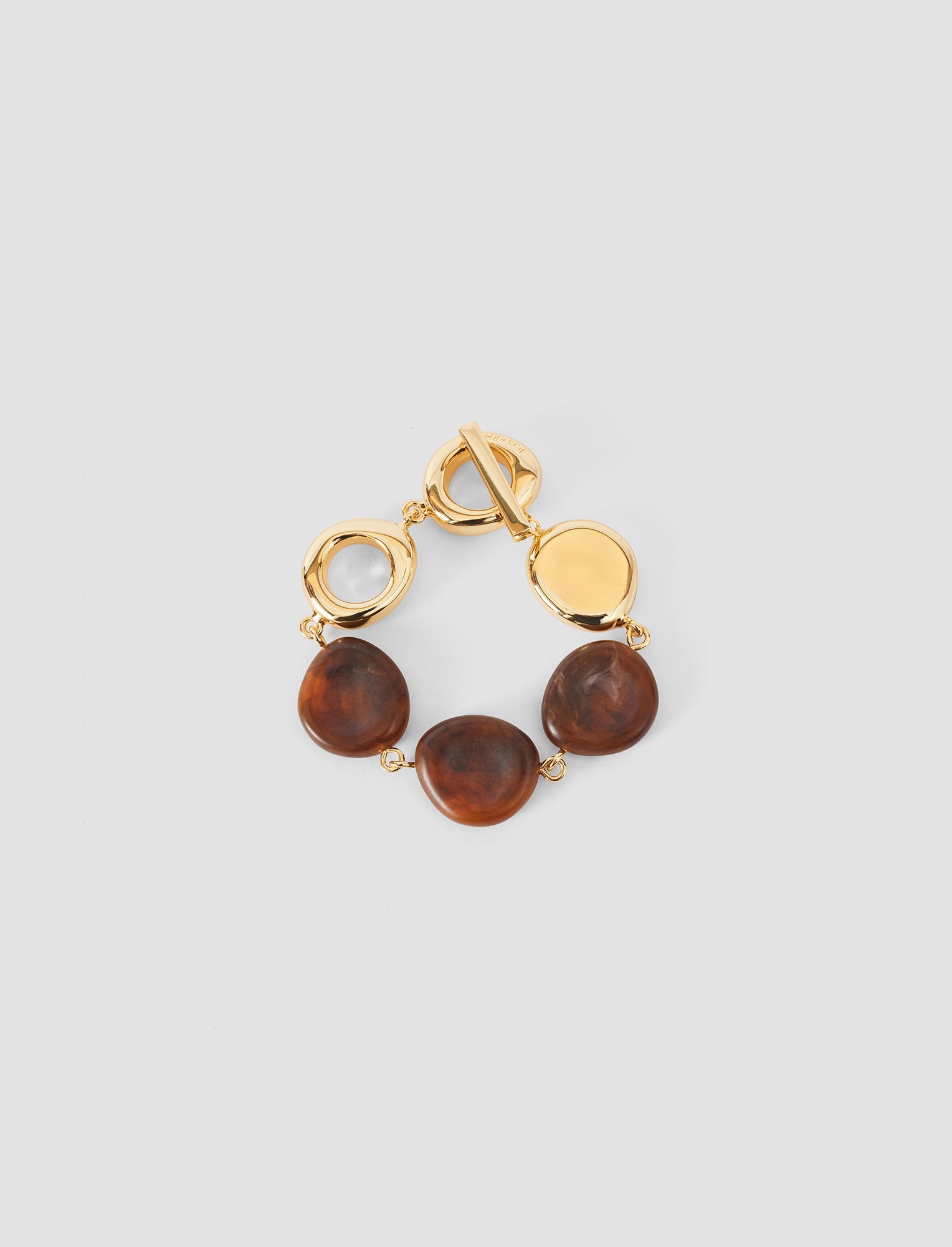brown-bean-resin-bracelet-JOSEPH