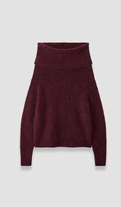 Purple Bee Brushed Alpaca Knitwear - Joseph