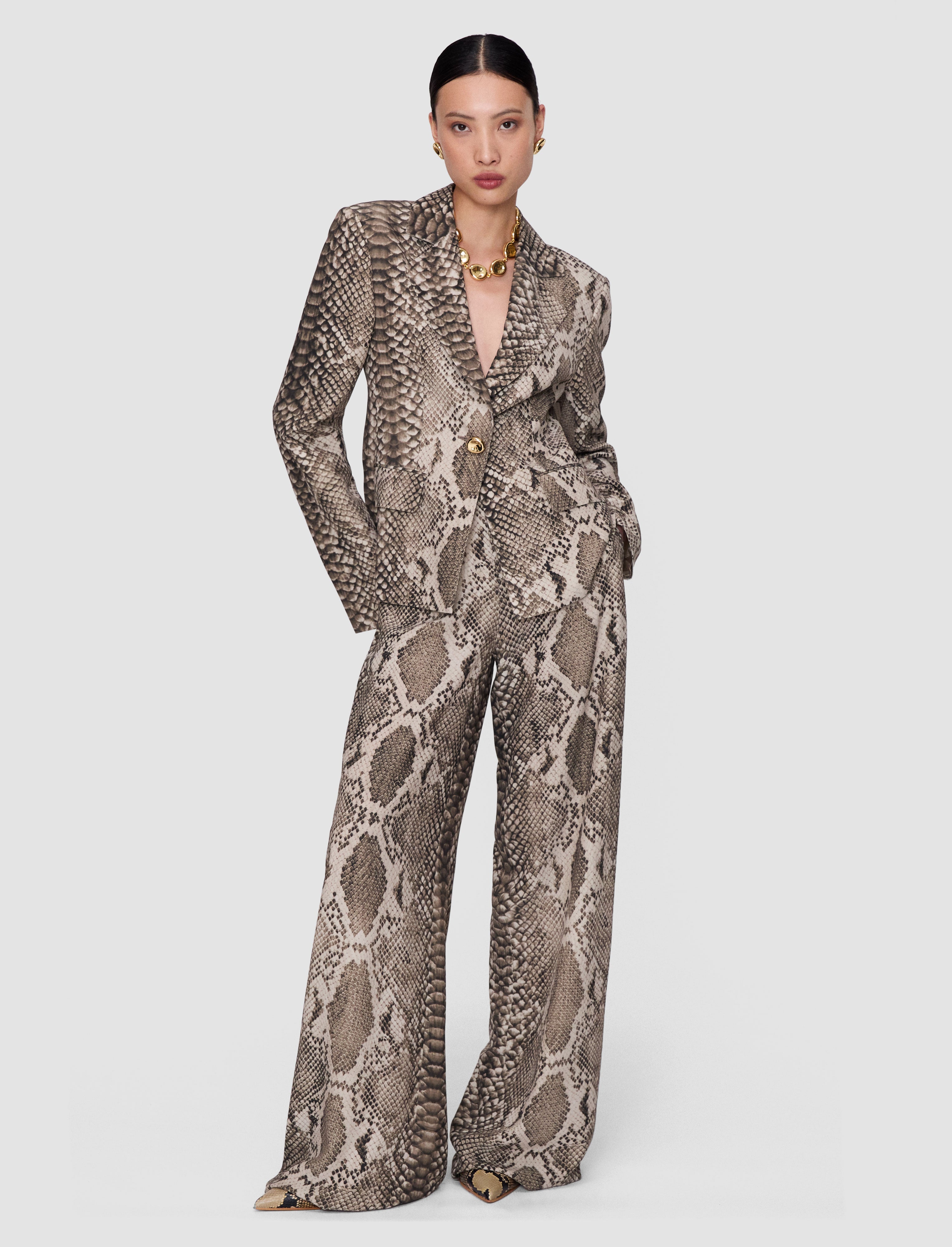 brown-birch-satin-twill-snake-blazer-JOSEPH