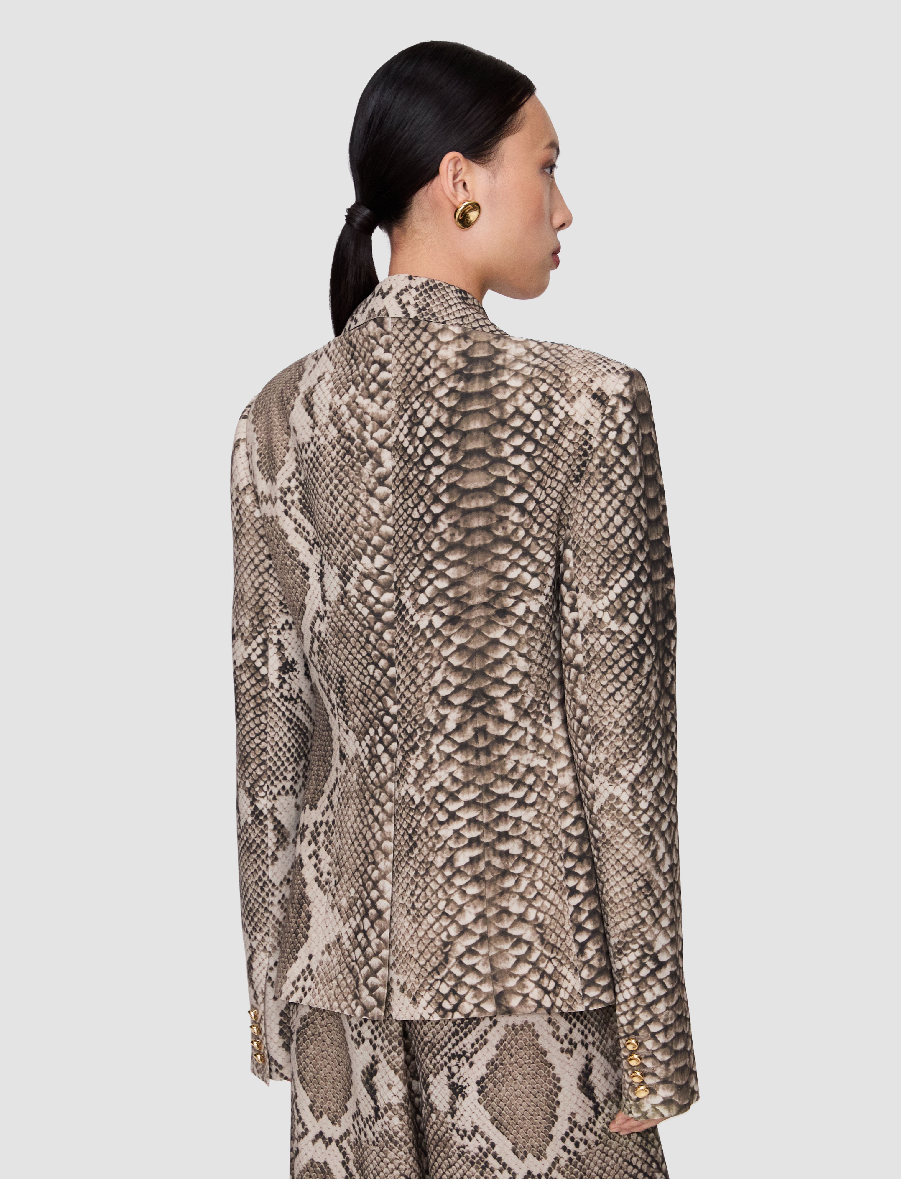 brown-birch-satin-twill-snake-blazer-JOSEPH
