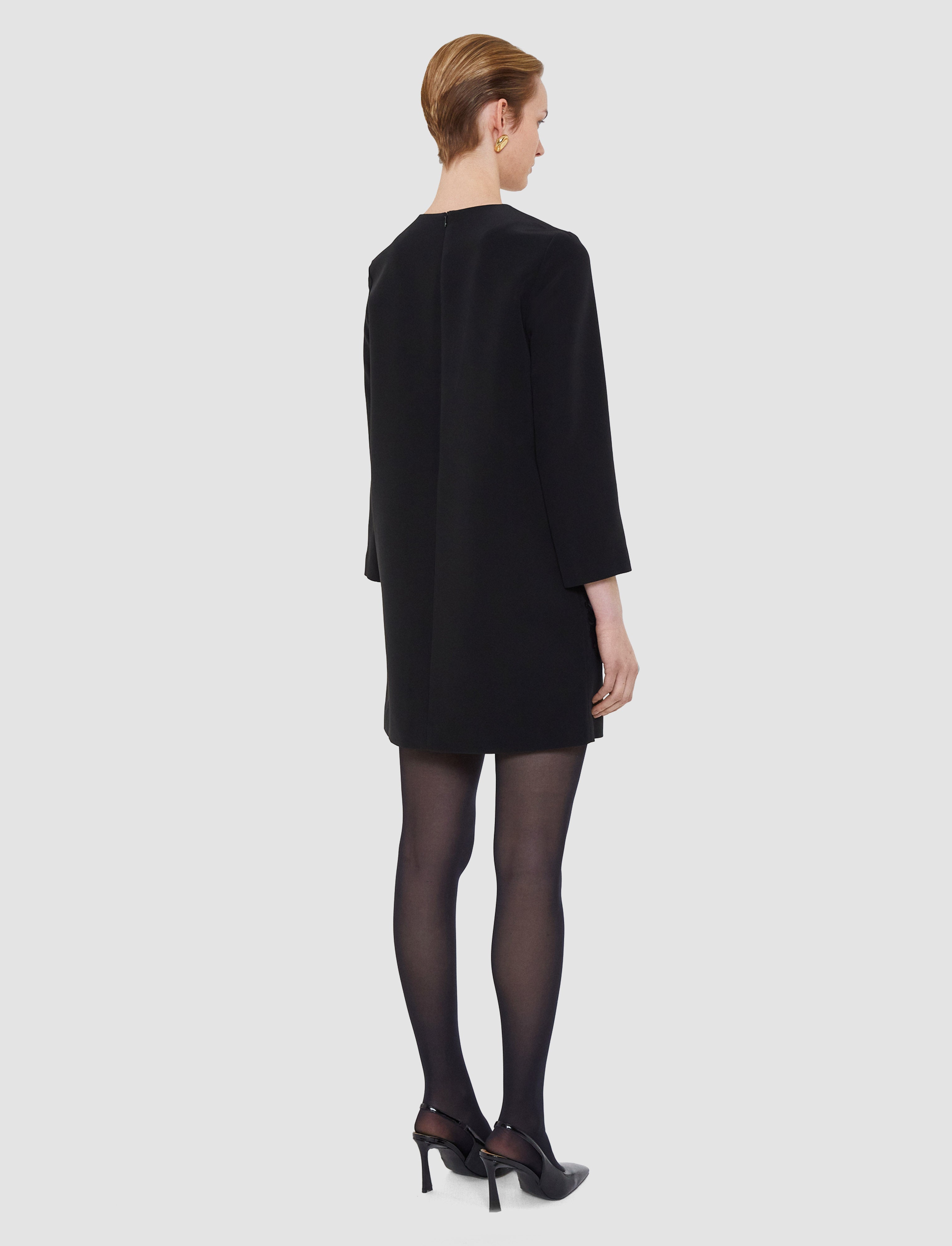 black-bixio-satin-twill-dress-JOSEPH