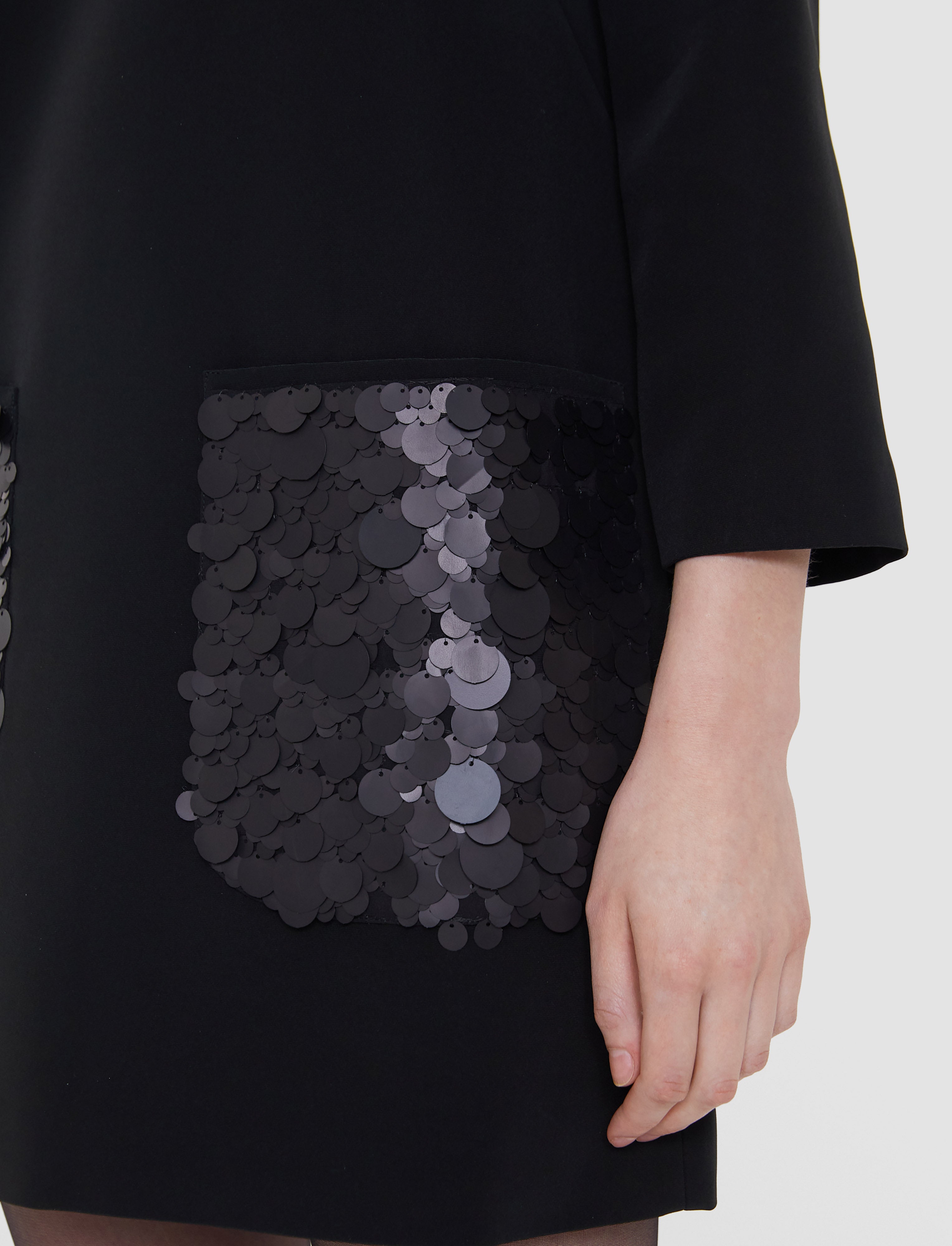 black-bixio-satin-twill-dress-JOSEPH