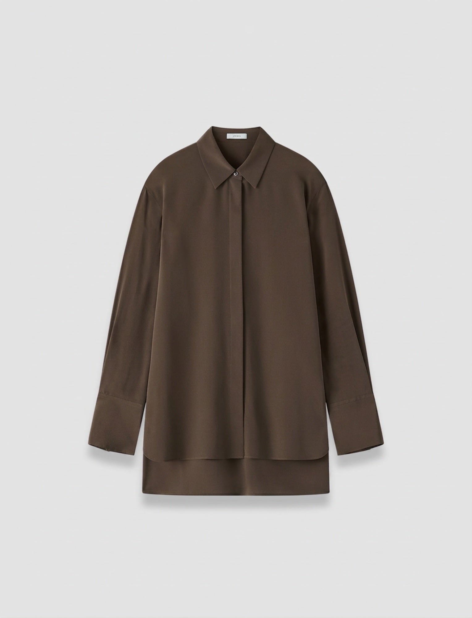 brown-bold-crepe-de-soie-silk-blouse-JOSEPH