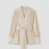 Blouse Bou en crêpe 