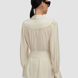 Blouse Bou en crêpe 
