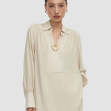 Blouse Bou en crêpe 