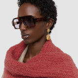 Bouclé Knit Scarf