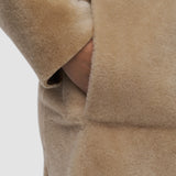 Britanny Reversible Soft Shearling Coat