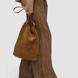 Bucket Suede Bag