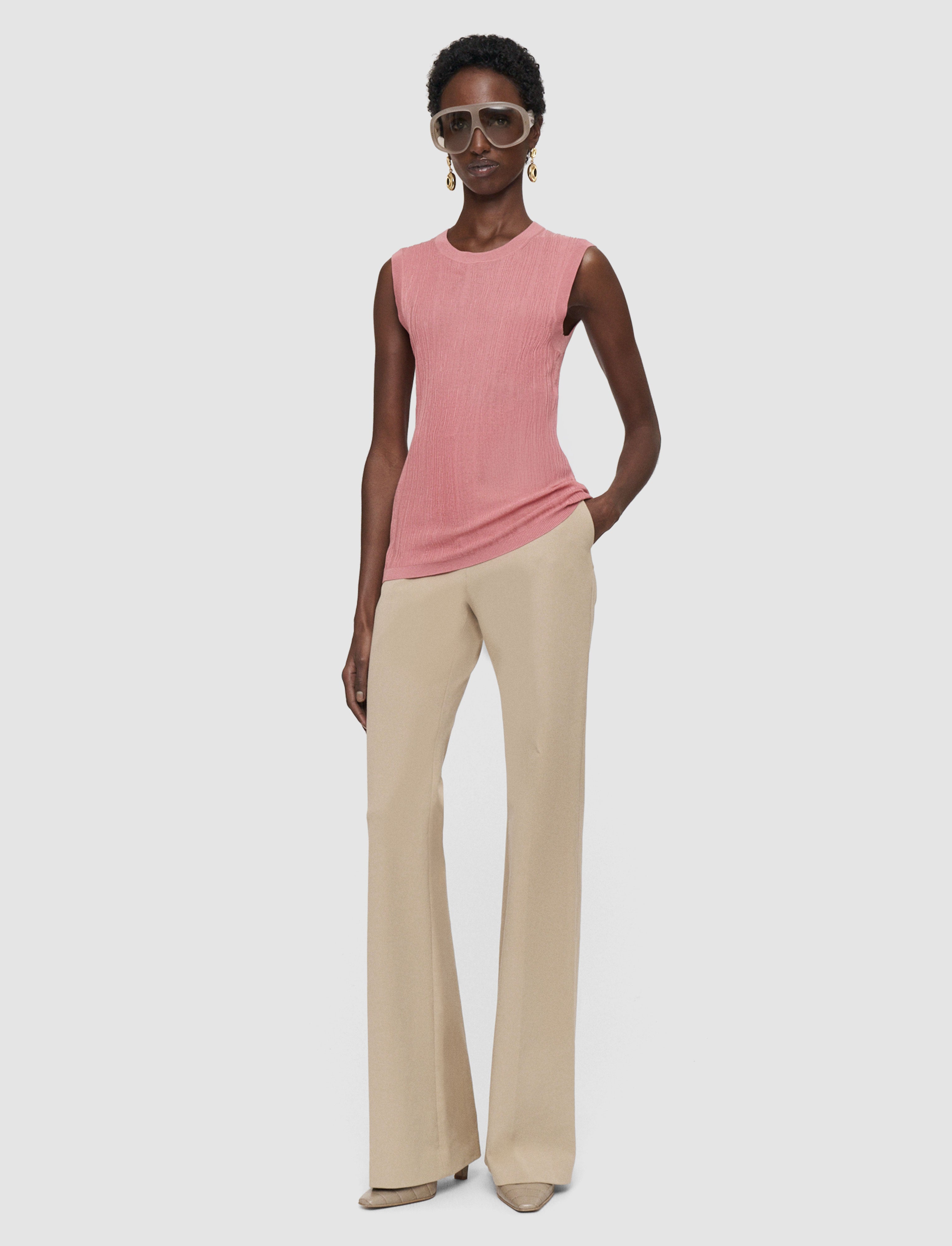 rose-debardeur-calife-en-cote-coton-soie-JOSEPH
