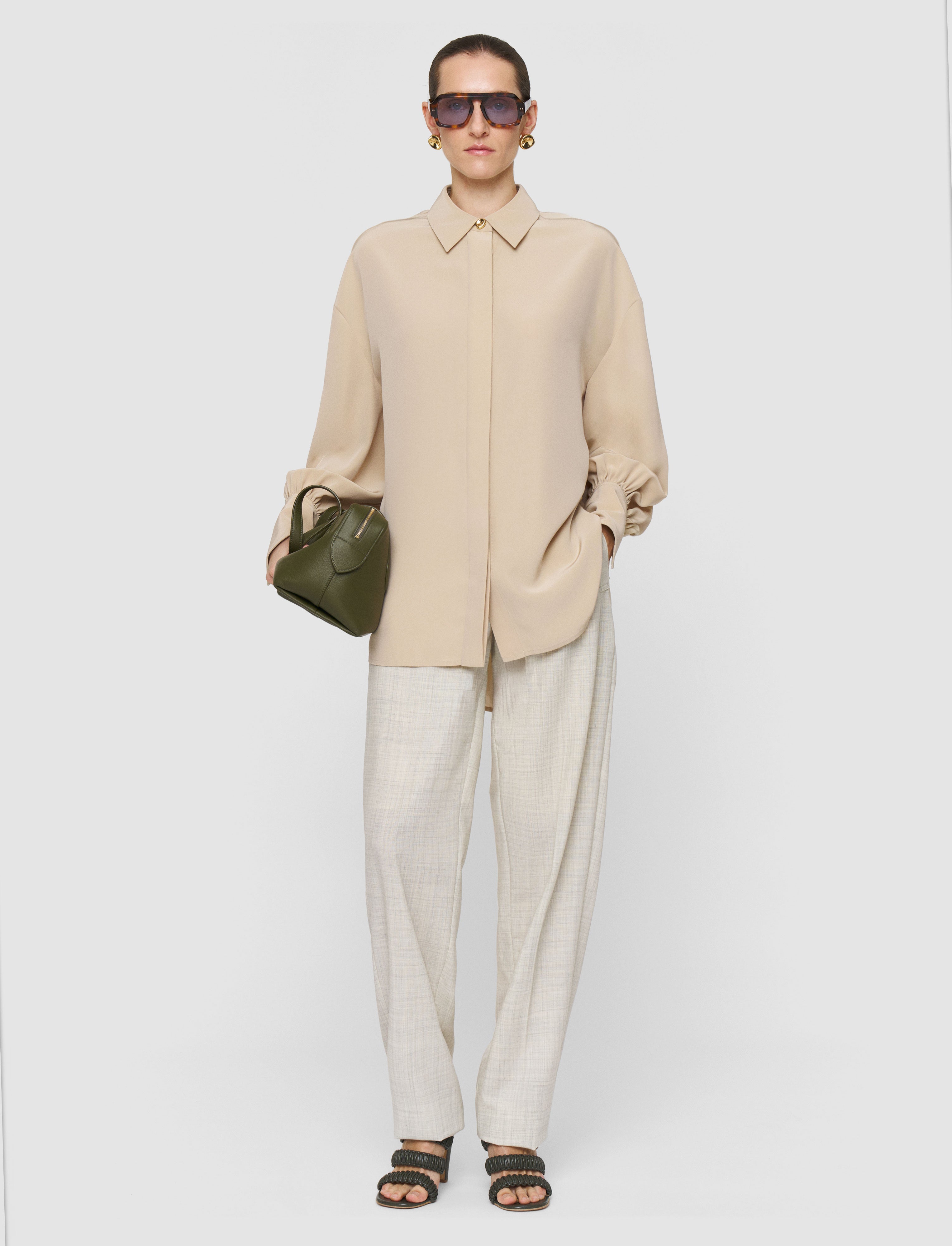 beige-chemisier-camilia-en-satin-twill-JOSEPH
