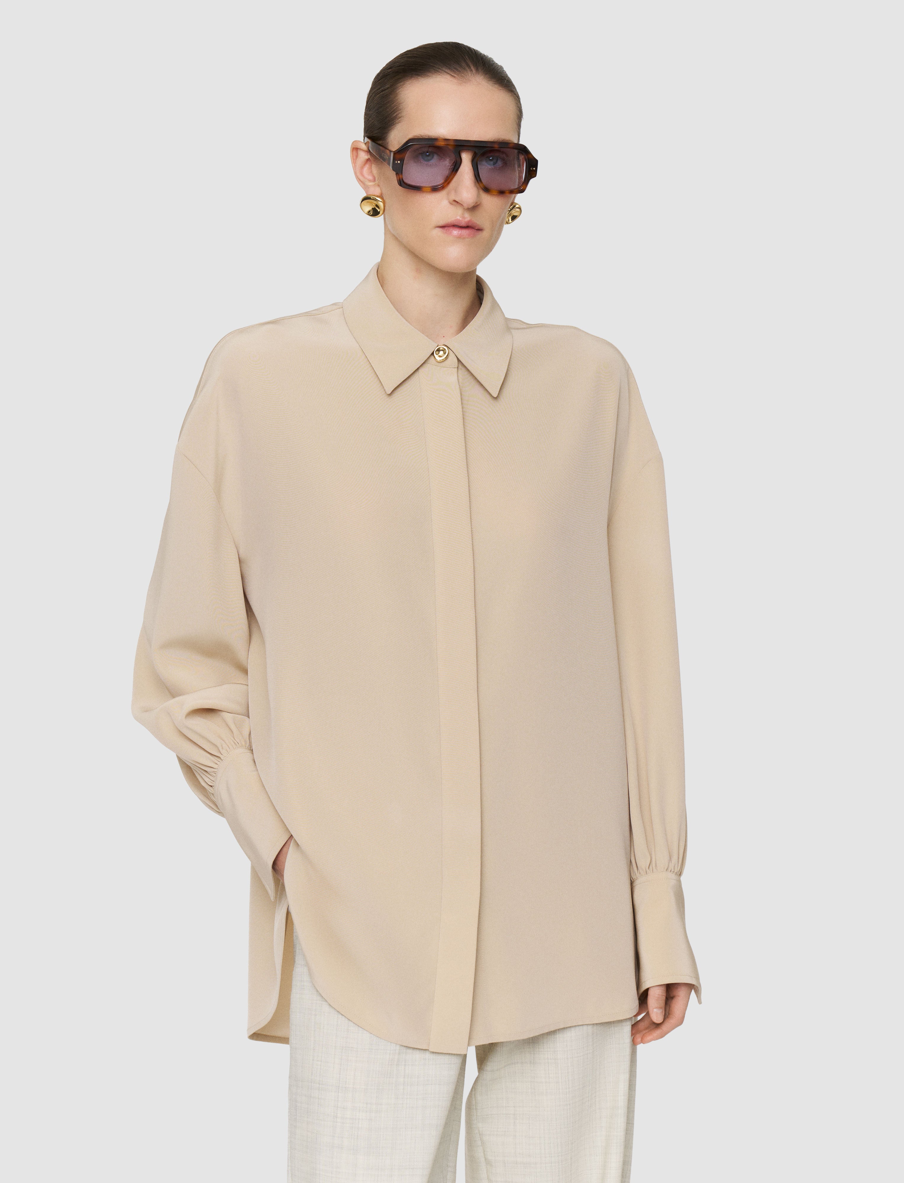 beige-chemisier-camilia-en-satin-twill-JOSEPH