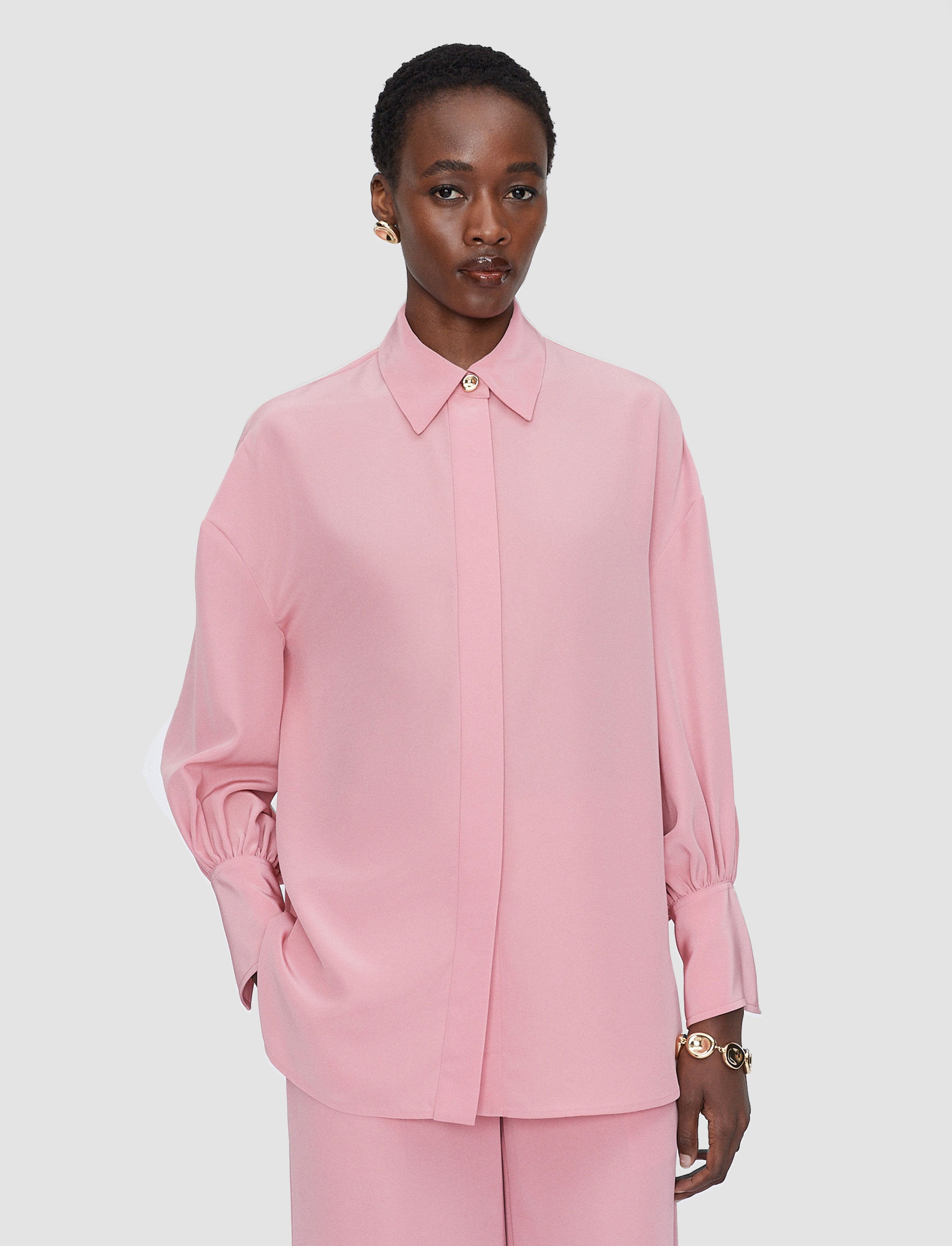 rose-chemisier-camilia-en-satin-twill-JOSEPH