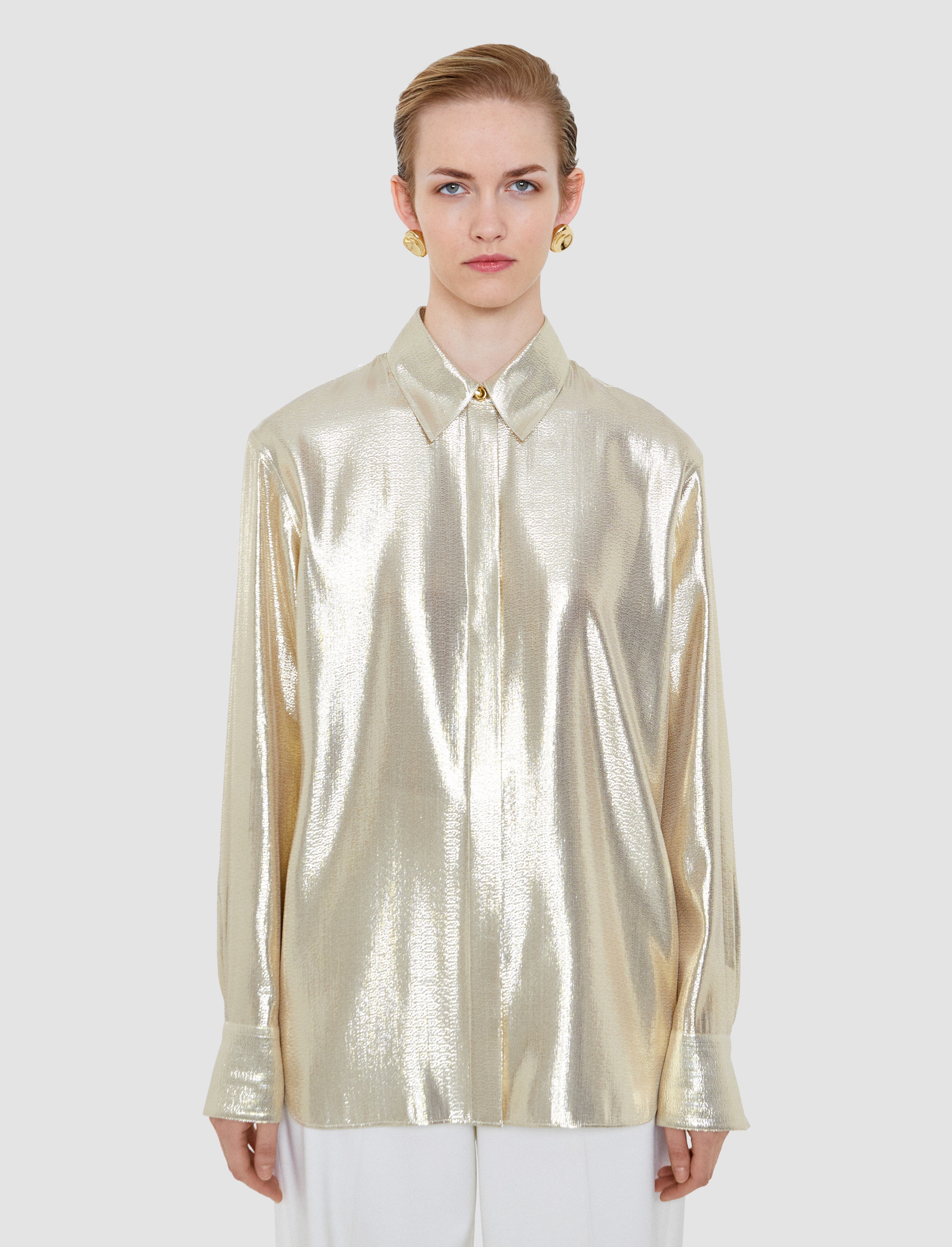 gold-capri-lame-silk-blouse-JOSEPH