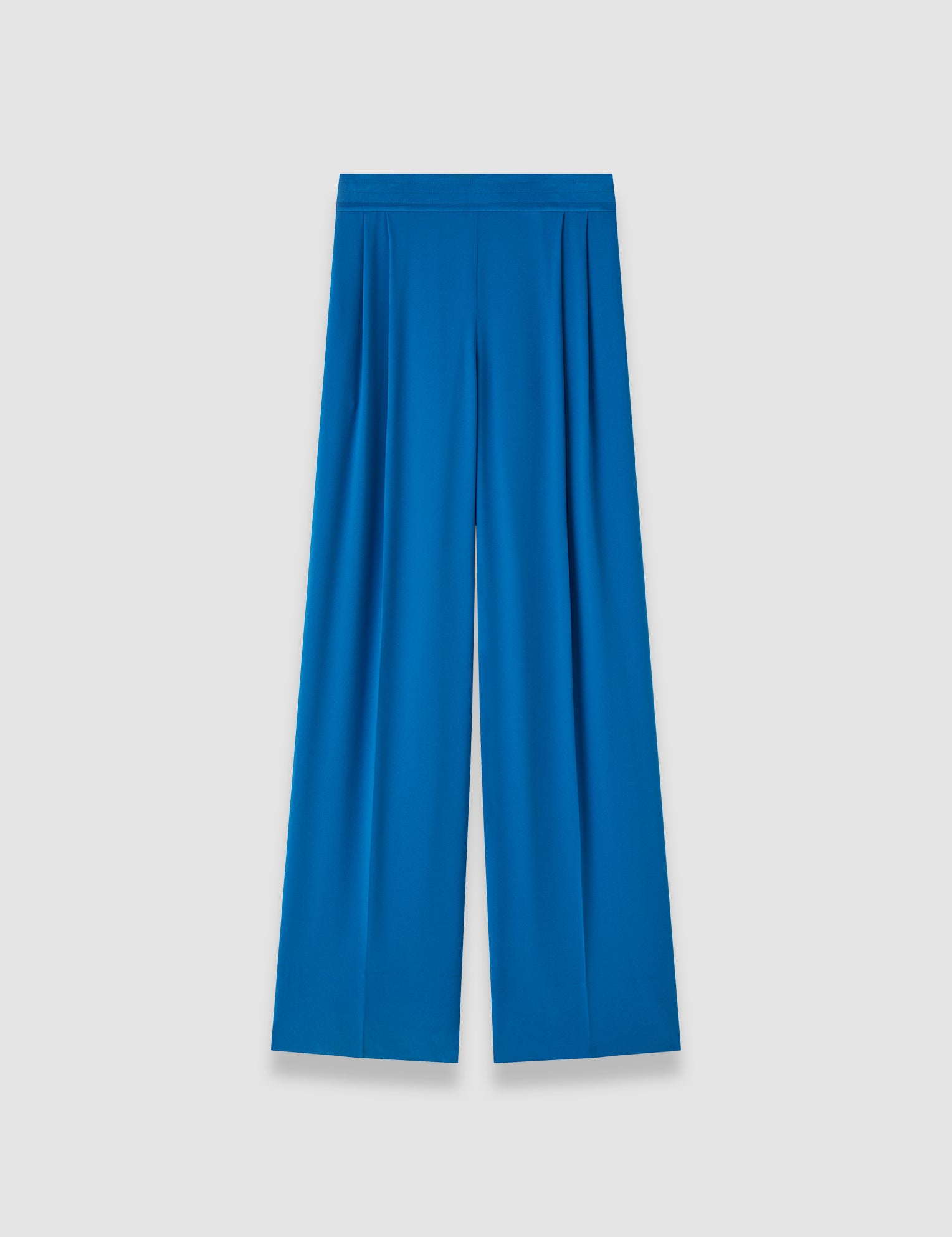 Blue Cara Crepe Trousers - Joseph