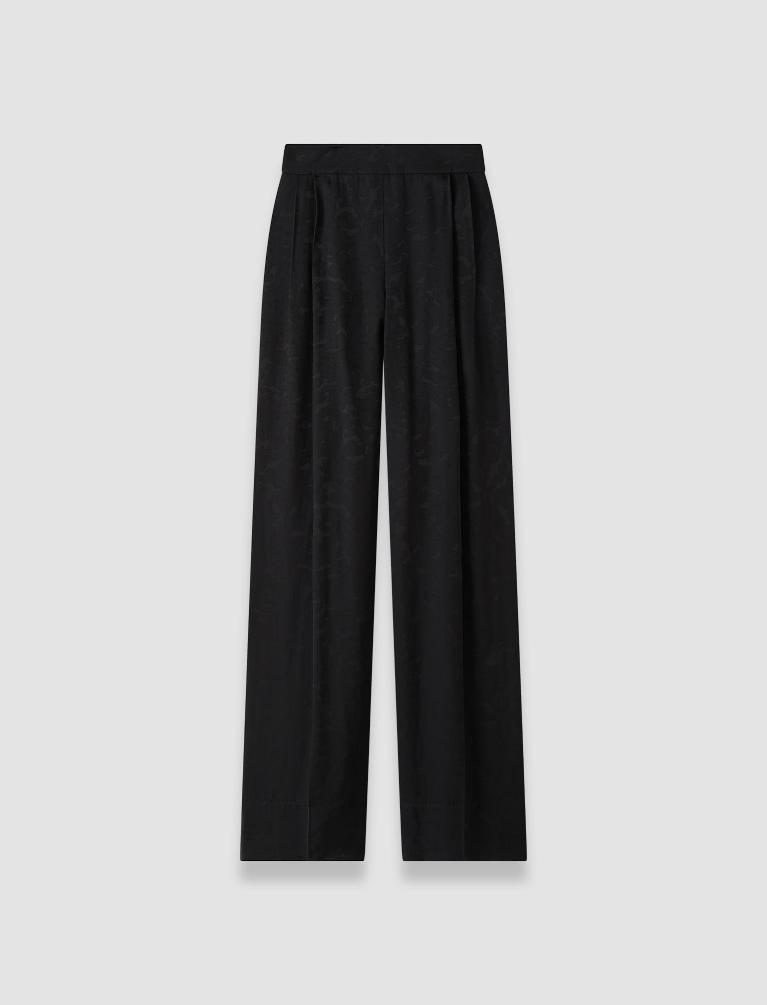 black-cara-jacquard-trousers-JOSEPH
