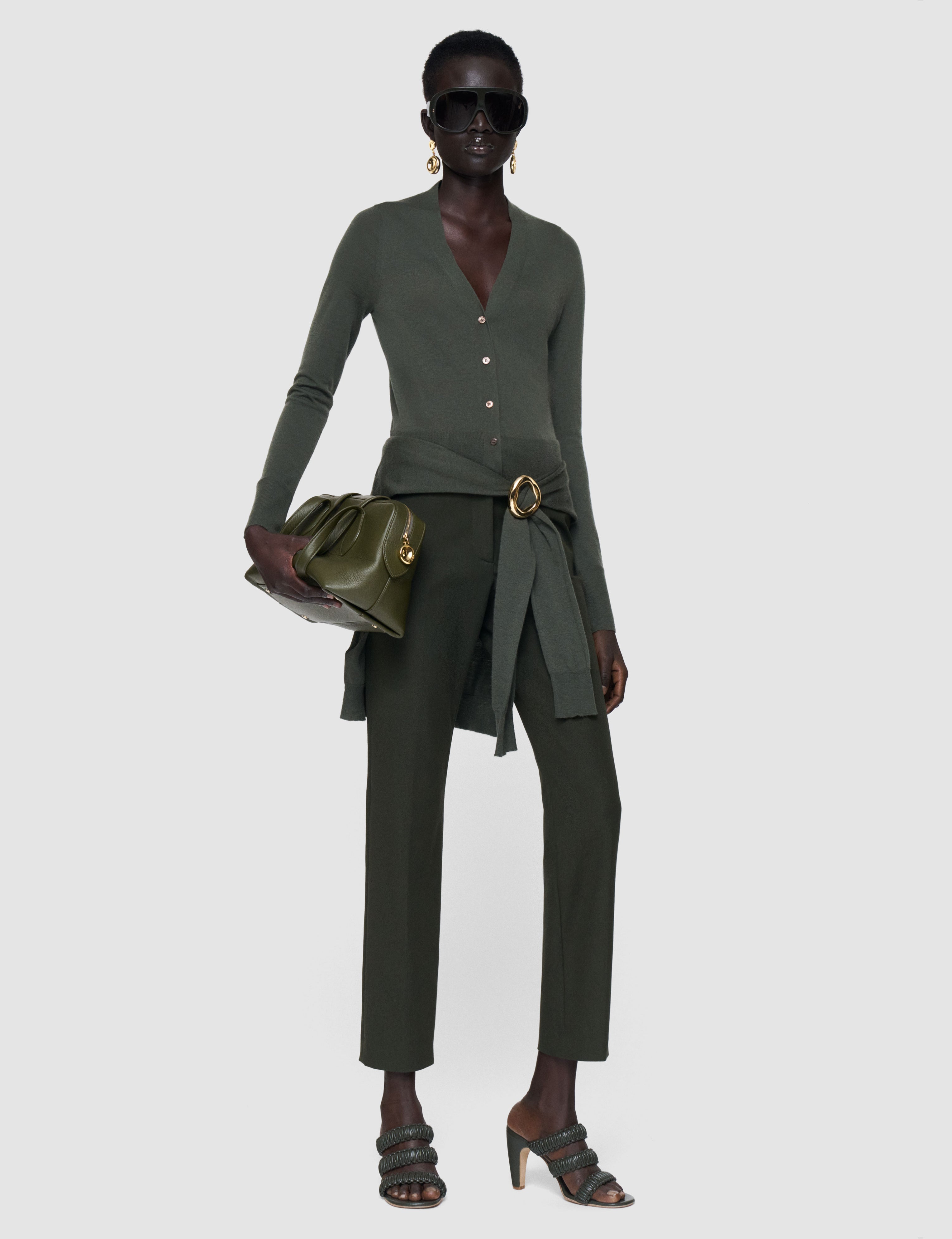 Green Cashair Cardigan - Joseph