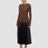 Pull col rond en cashair 