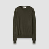Green Cashair Round Neck Jumper - Joseph