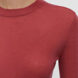 Pull col rond en cashair 