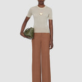 Beige Cashair Top - Joseph