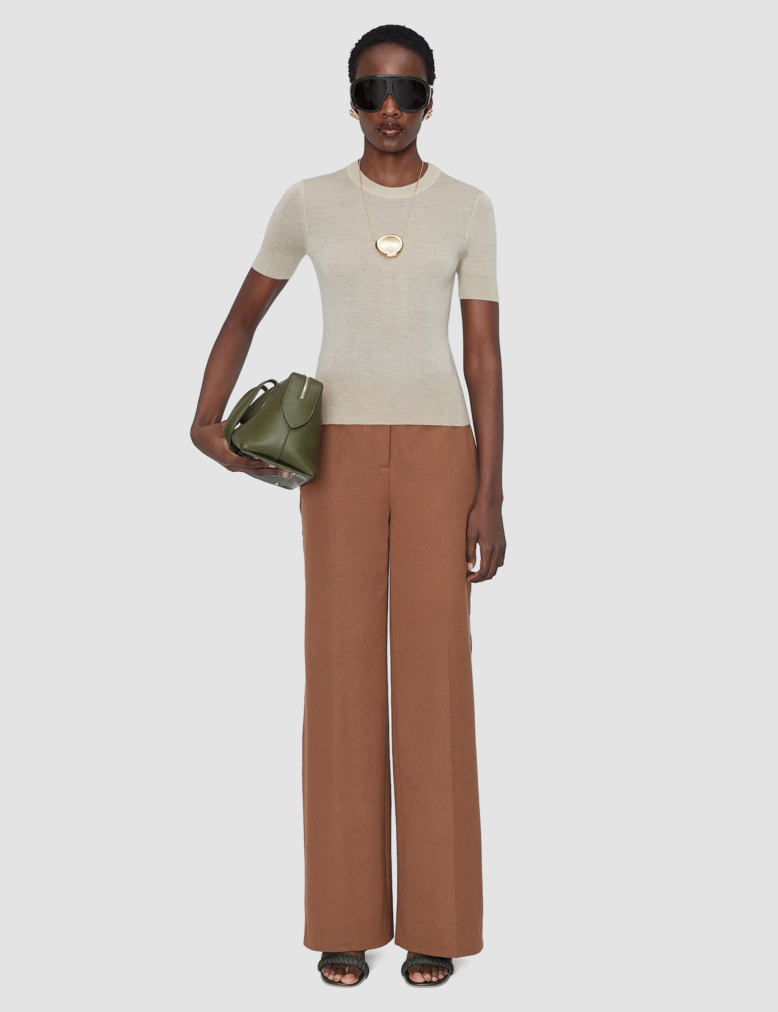 Beige Cashair Top - Joseph