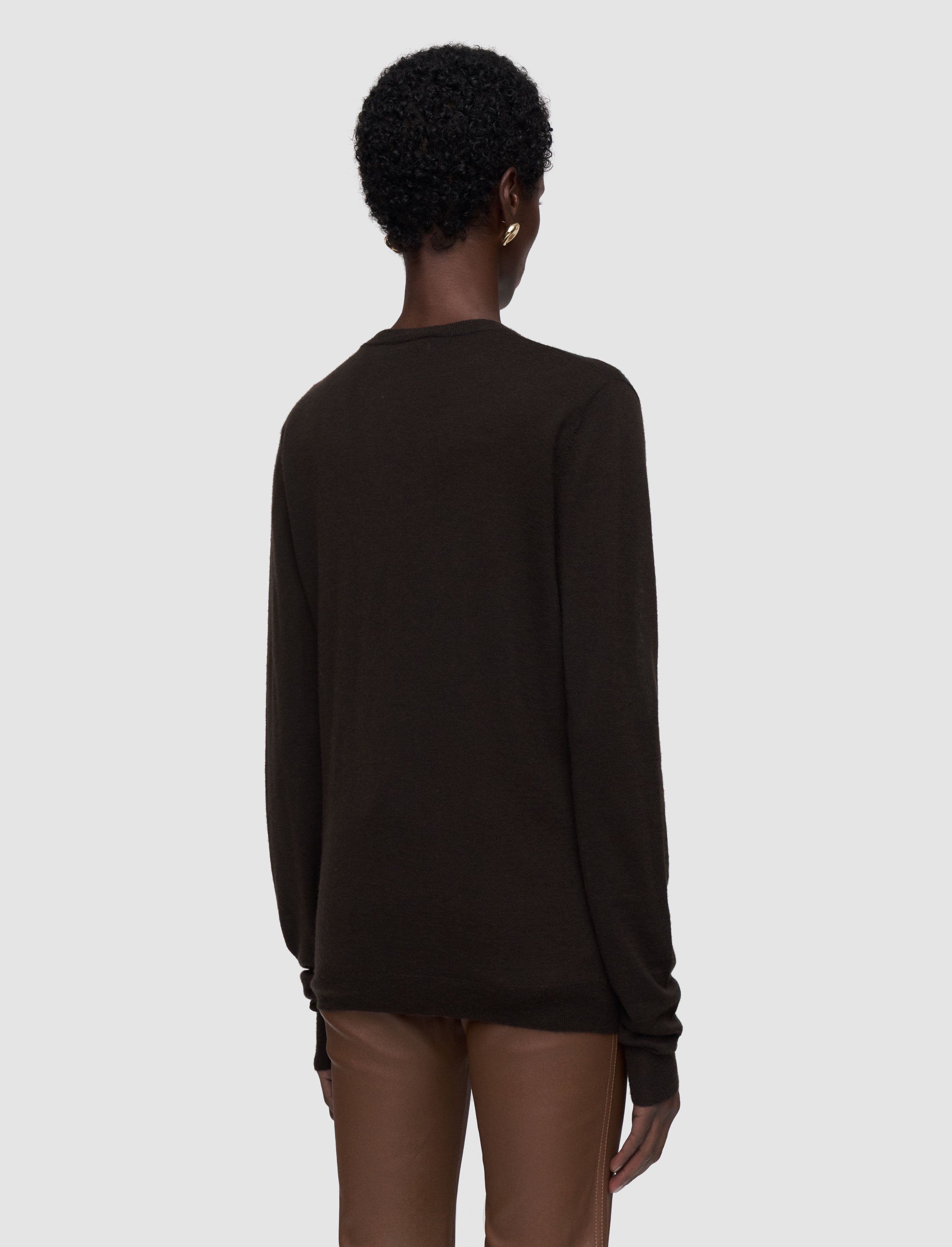 marron-pull-col-v-en-cashair-JOSEPH