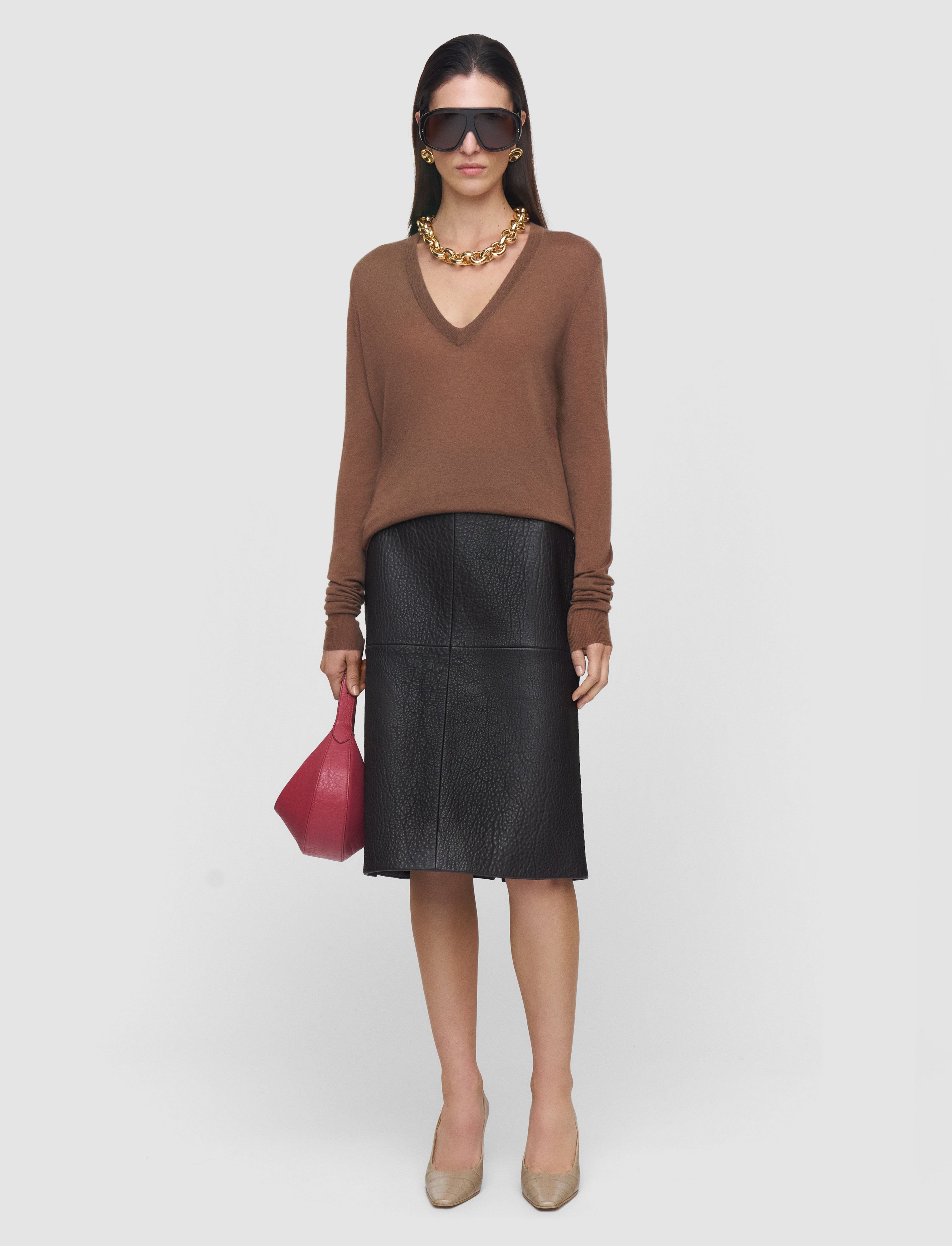 marron-pull-col-v-en-cashair-JOSEPH