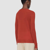 Red Cashair V Neck Jumper - Joseph
