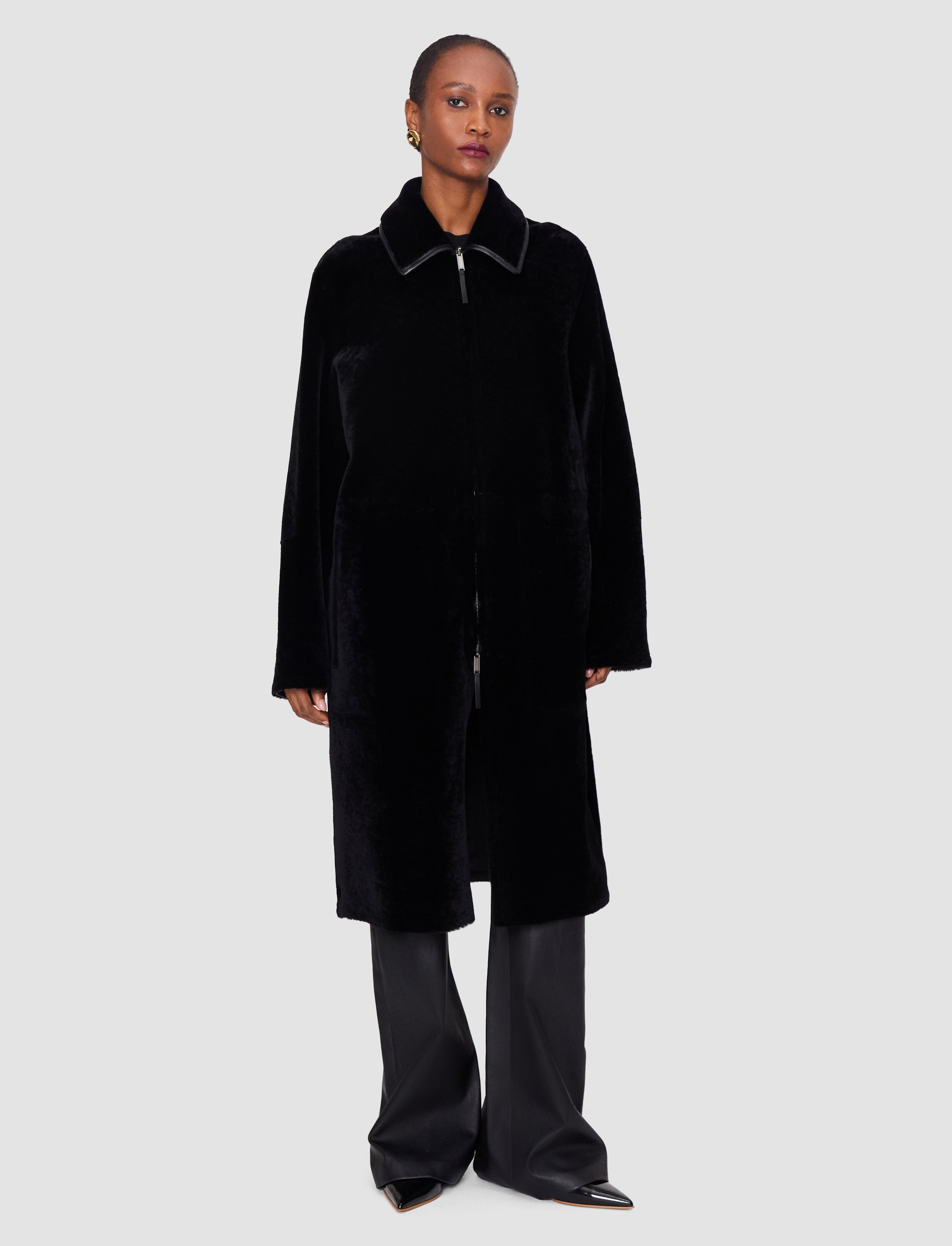 black-caspian-soft-shearling-reversible-coat-JOSEPH