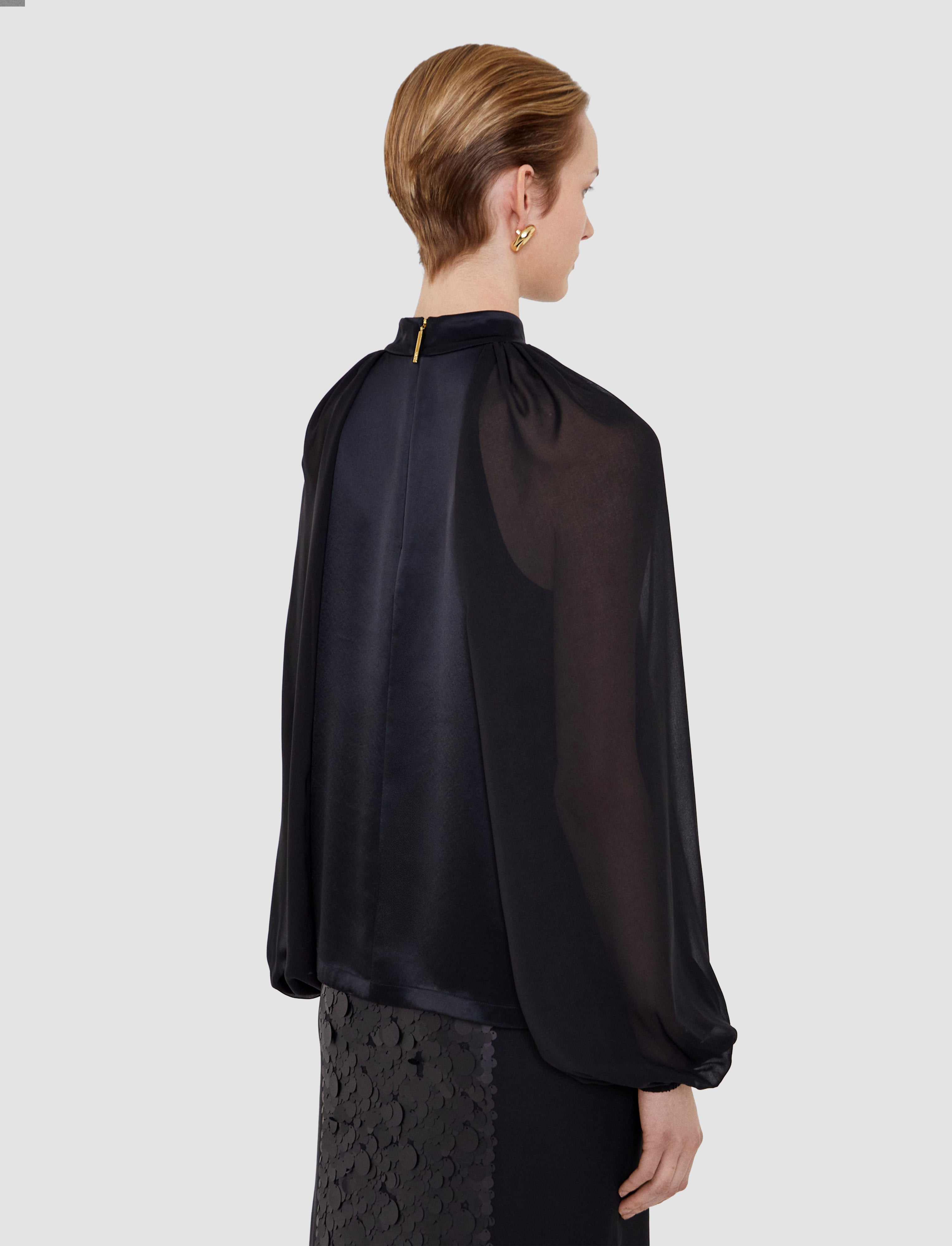black-cave-double-satin-blouse-JOSEPH
