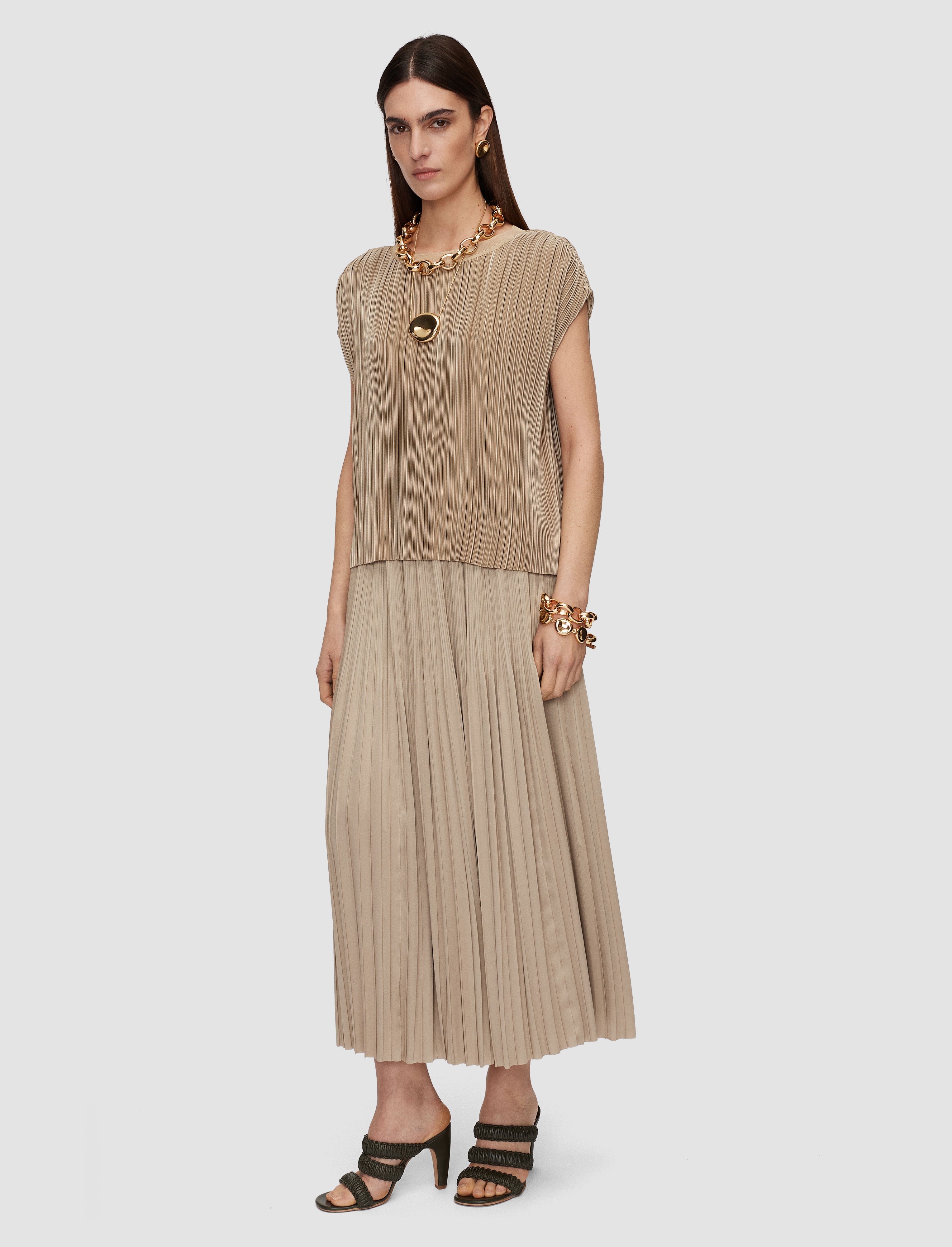 beige-top-cedre-en-satin-plisse-JOSEPH