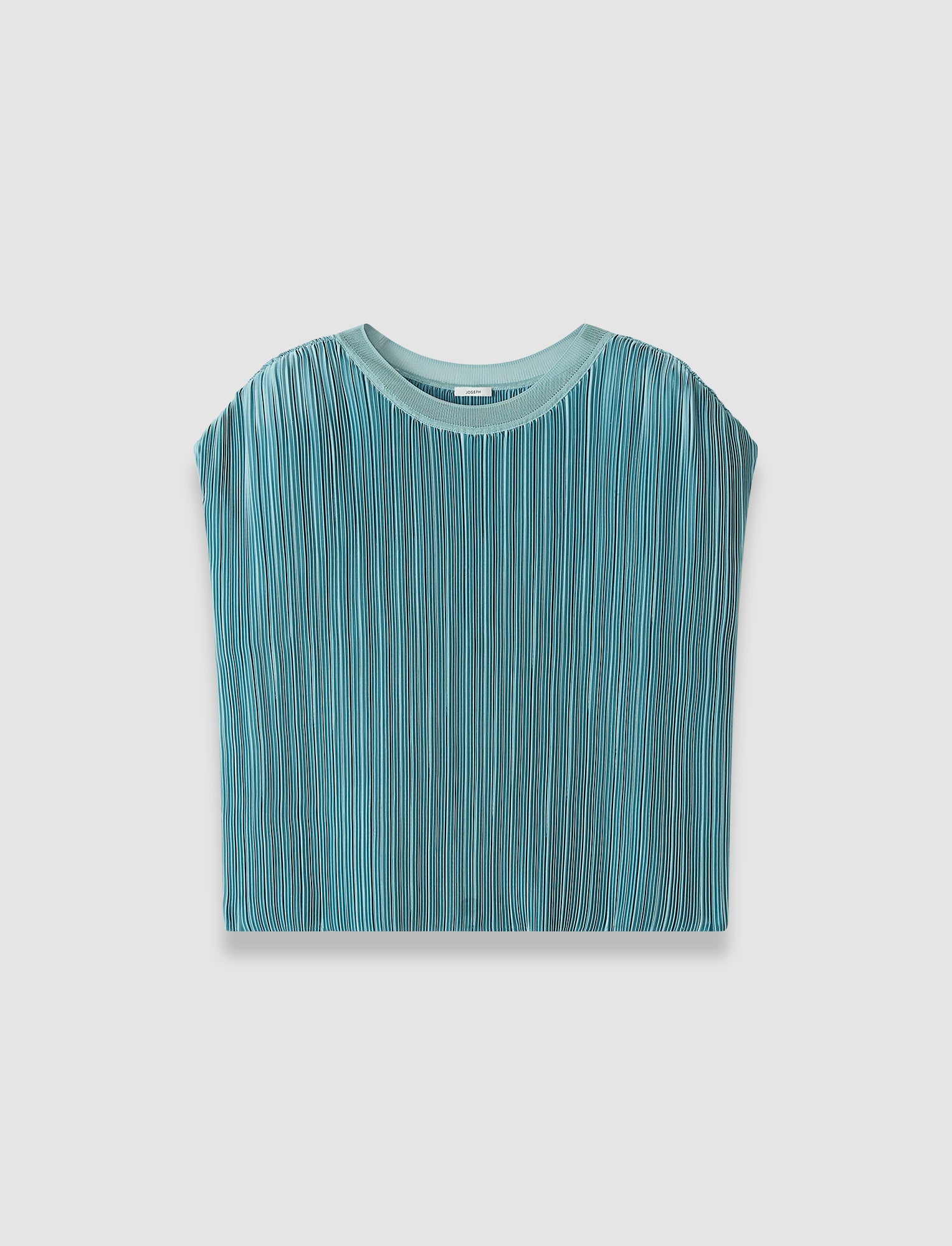 blue-cedre-pleated-satin-top-JOSEPH