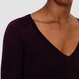 Cetus Cashair V Neck Jumper