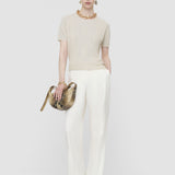 Gold Char Lurex Snake Knitwear - Joseph