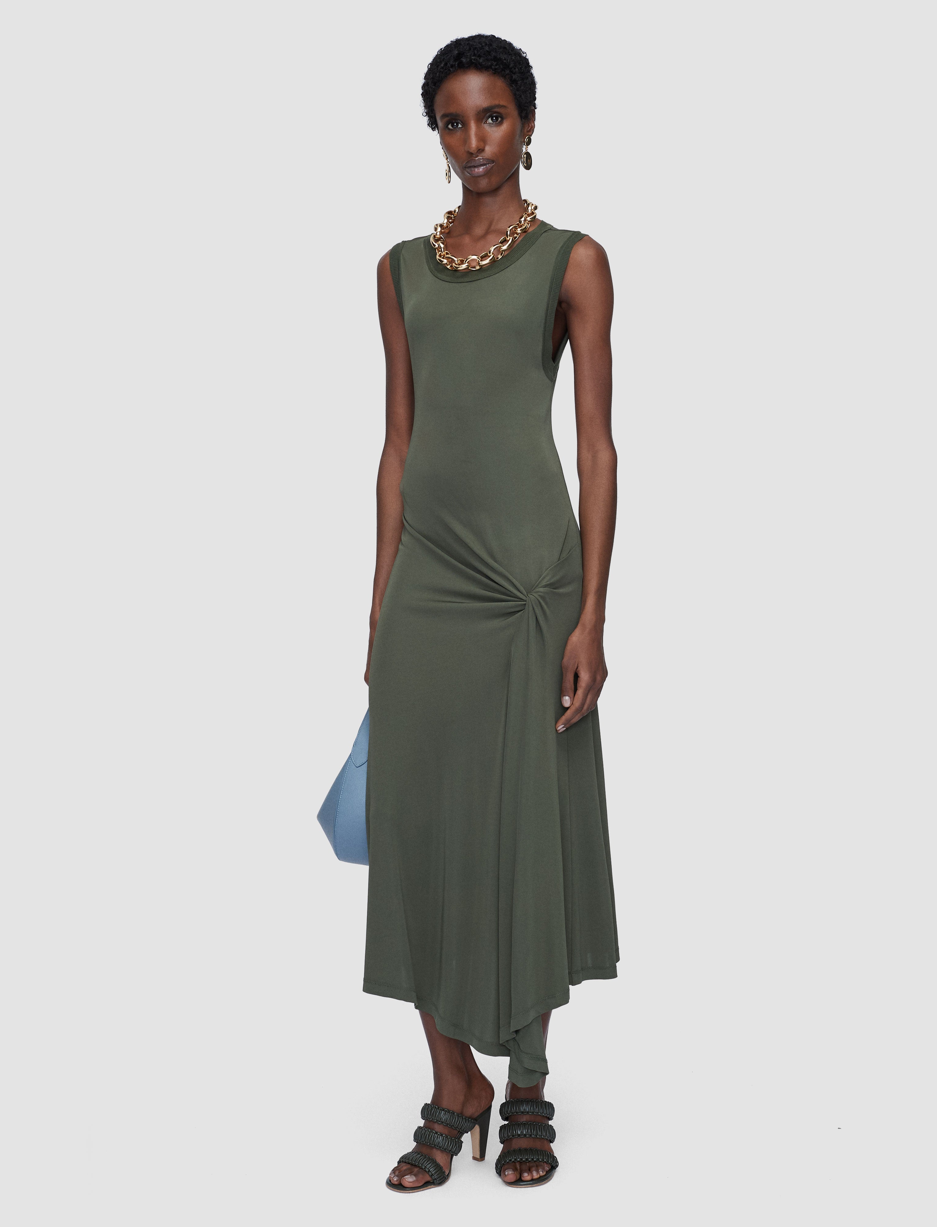 green-cheikh-fluid-jersey-dress-JOSEPH