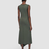 Green Cheikh Fluid Jersey Dress - Joseph