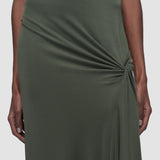 Green Cheikh Fluid Jersey Dress - Joseph