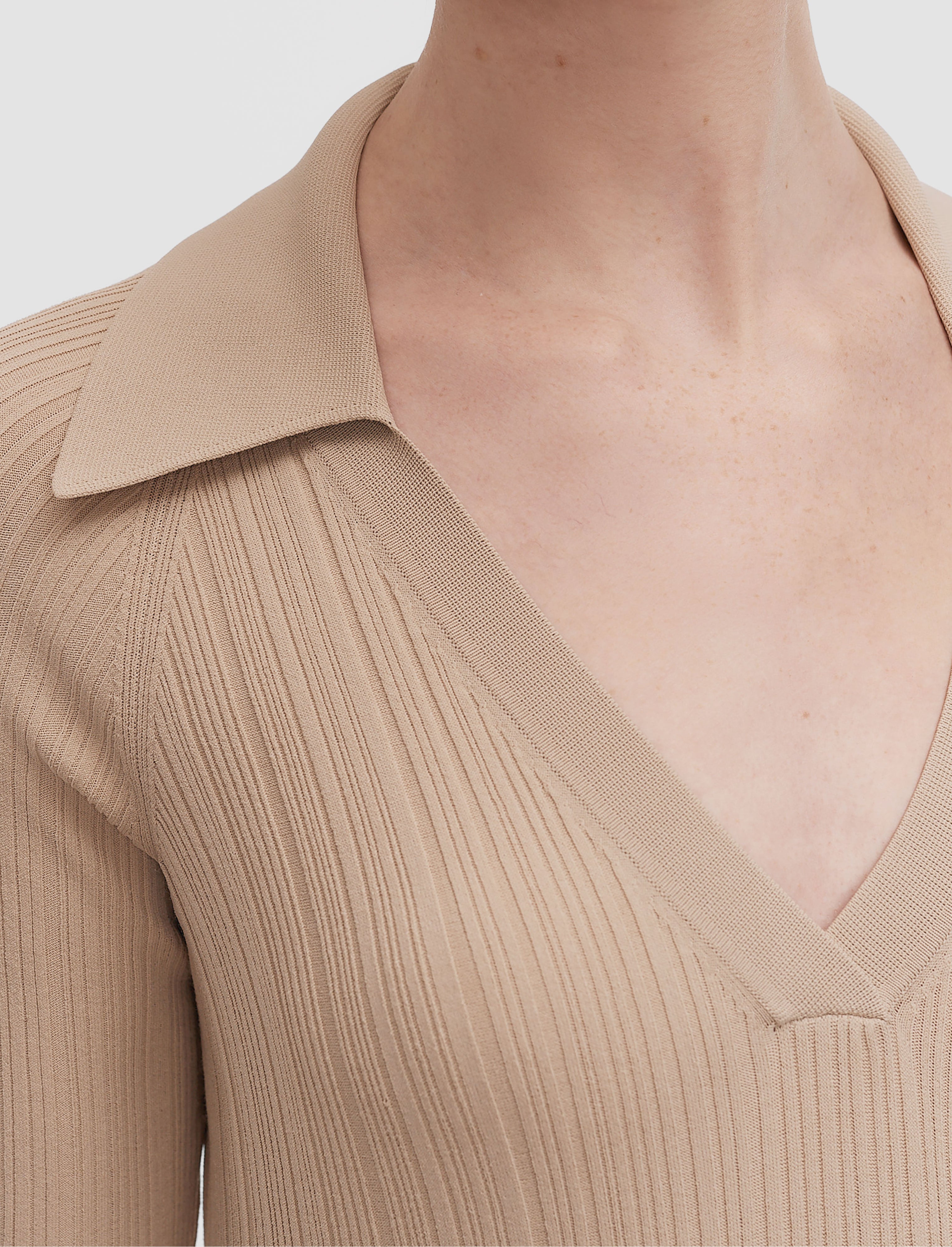 beige-chelia-plisse-knit-top-JOSEPH