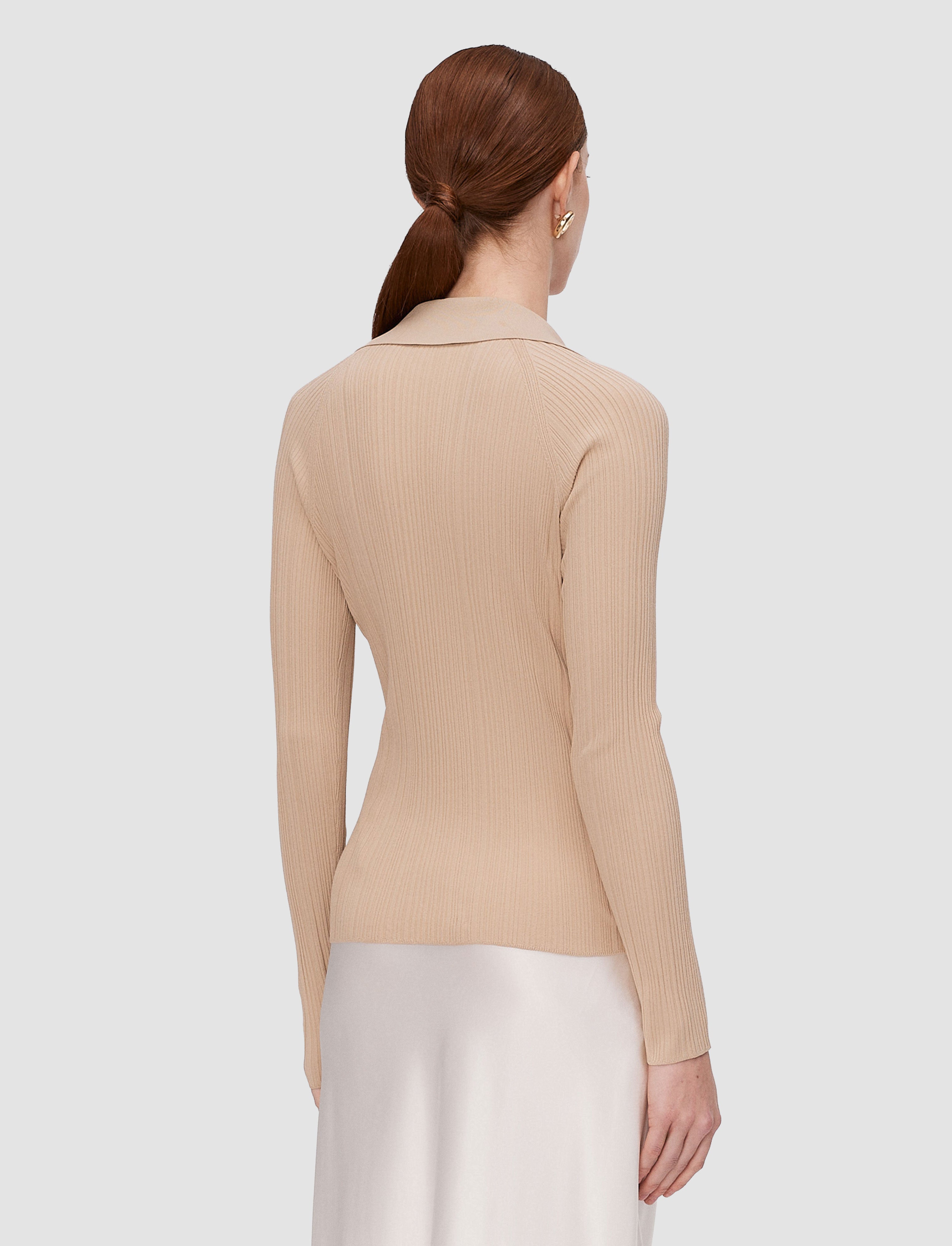 beige-chelia-plisse-knit-top-JOSEPH