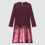 Robe Cheryl Chiffon à sequins 