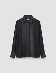 Grey Childs Silk Satin Blouse - Joseph
