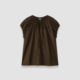 Cindy Cotton Sateen Blouse