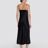 Robe Cloe en satin de soie 