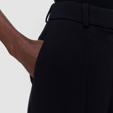 Black Colburn Comfort Cady Trousers - Joseph