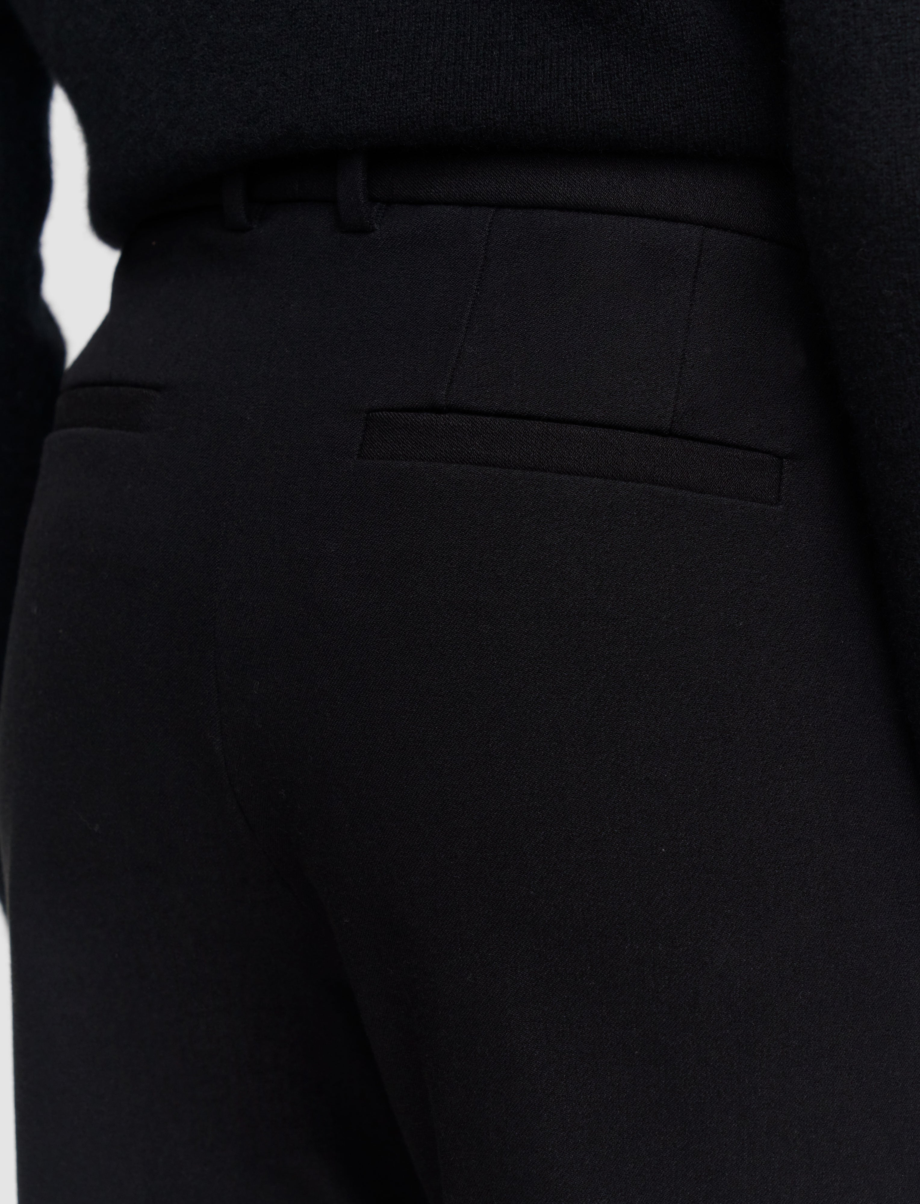 black-coleman-long-gabardine-stretch-trousers-JOSEPH