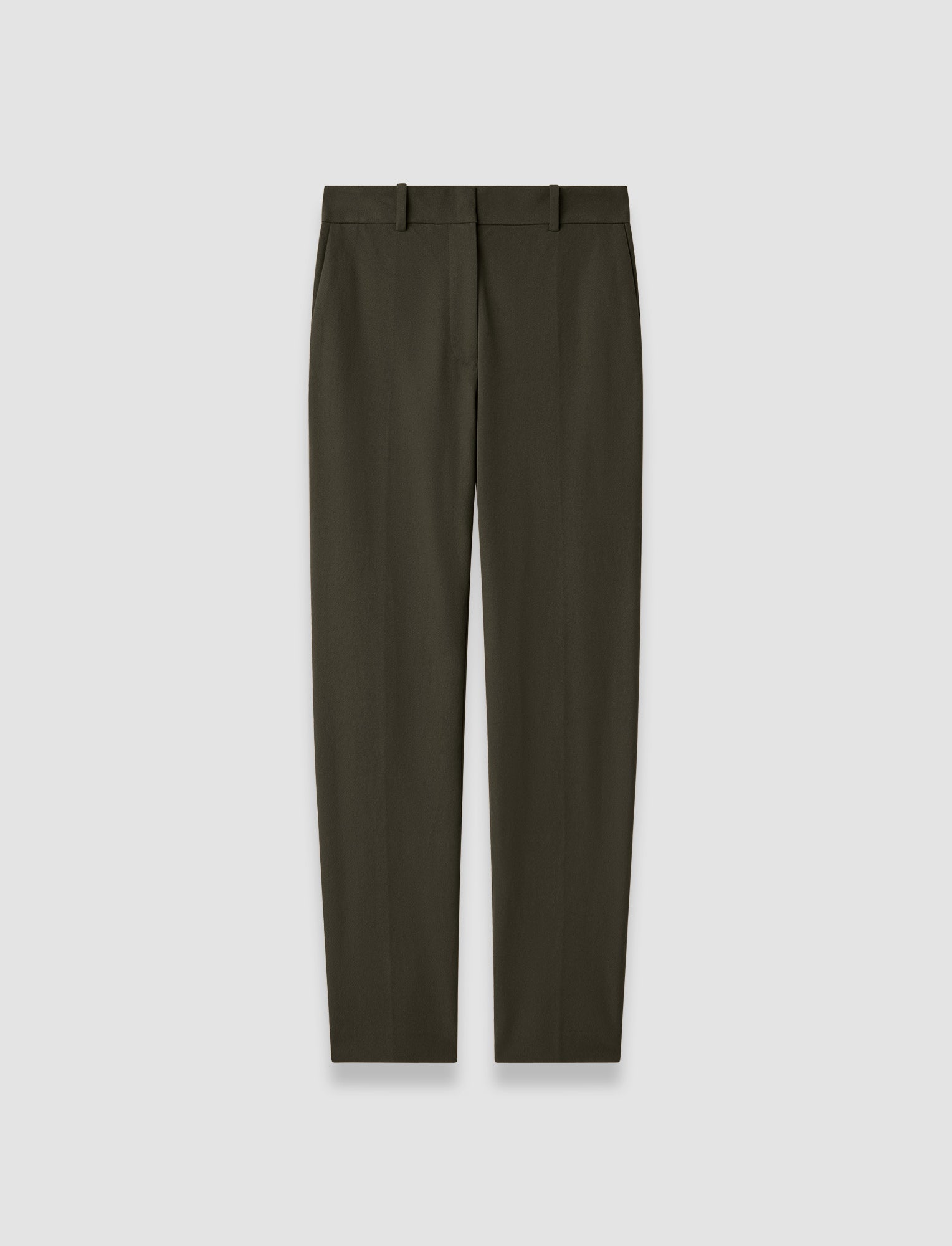 緑-coleman-long-gabardine-stretch-トラウザーズ-JOSEPH