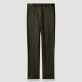 Pantalon Coleman Long en cuir stretch 